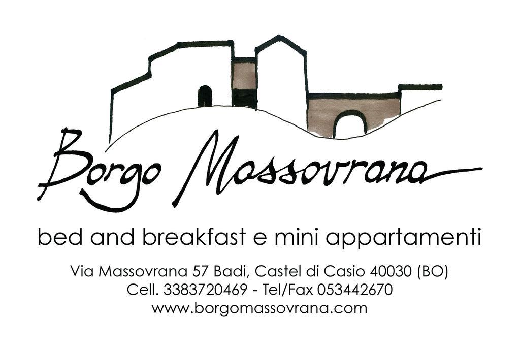 B&B Borgo Massovrana Castel di Casio Kültér fotó